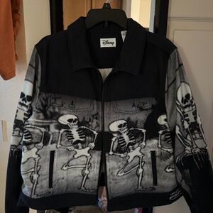 Disney Skeleton Dance Jacket 1X NWOT Never Worn